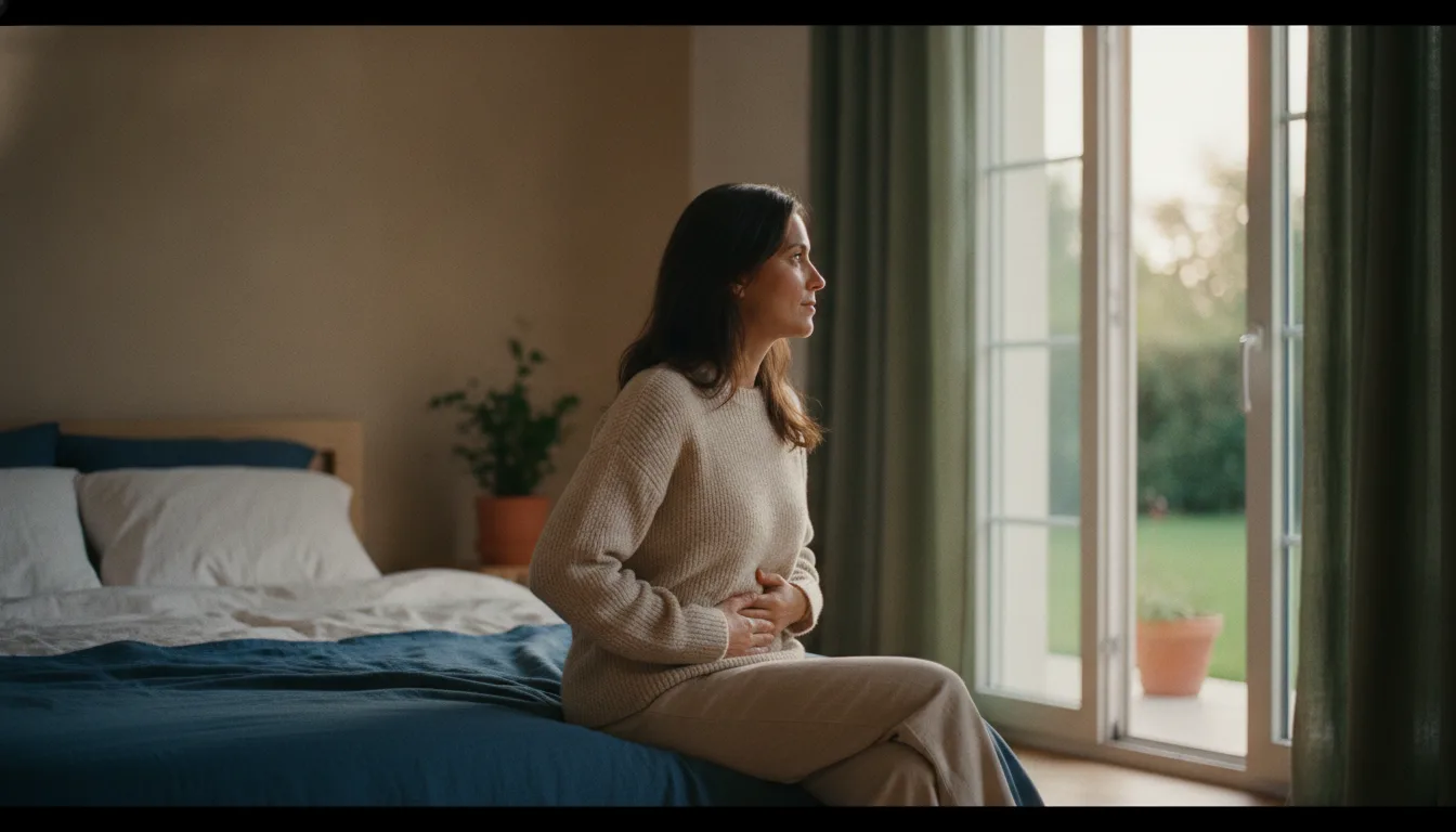 Angoisse le soir au coucher : pourquoi elle monte quand tout se calme, et que faire