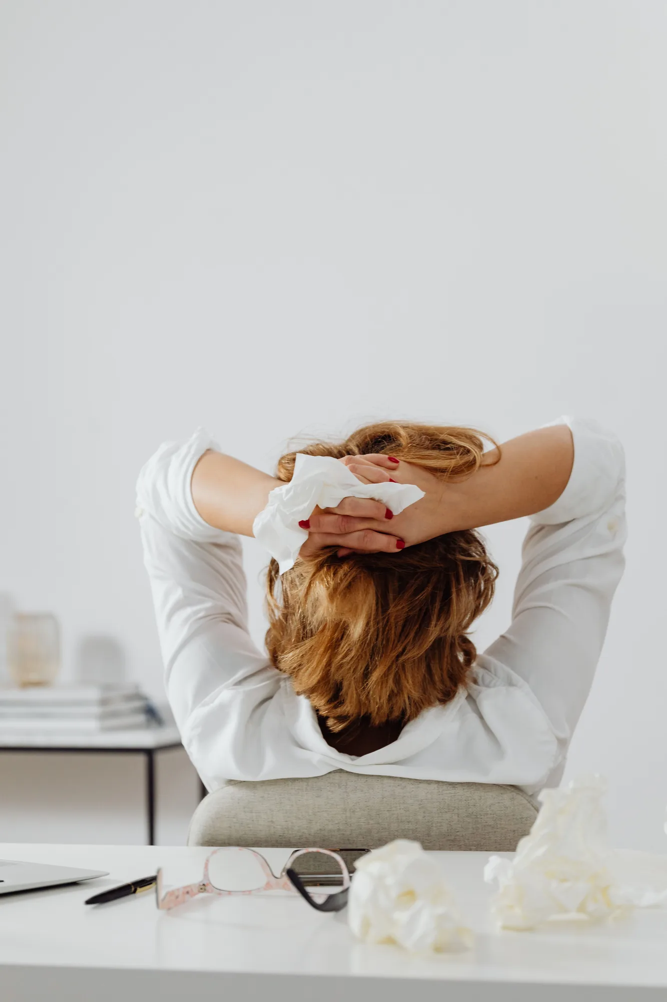 Femme stressée
